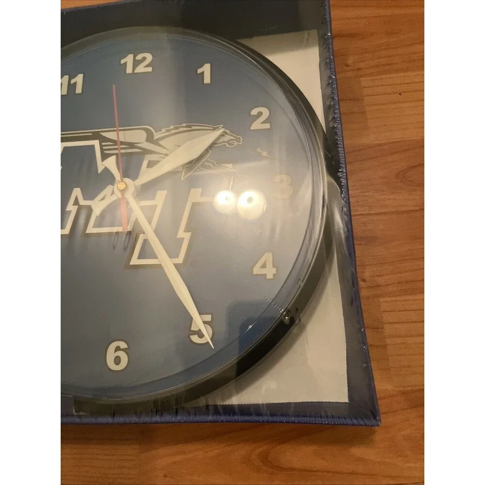 Round Chrome Wall Clock Minnesota Twins 12